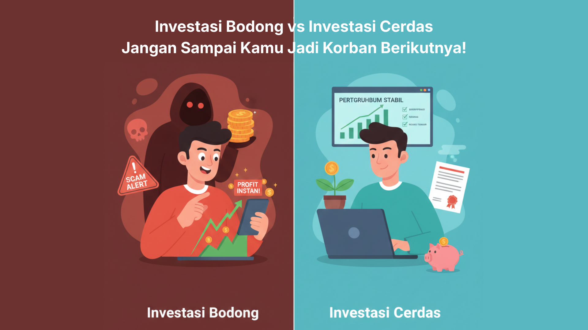investasi bodong vs investasi cerdas